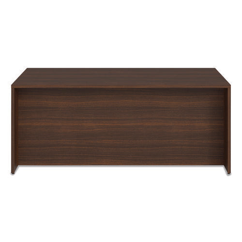 Image of Alera® Alera Seville Series Double Pedestal Desk, 72" x 36" x 29", Mahogany