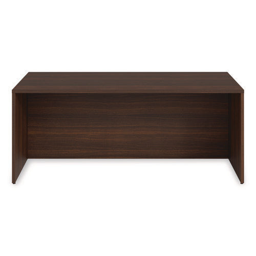 Image of Alera® Alera Seville Series Desk Shell, 72" x 36" x 29", Mahogany