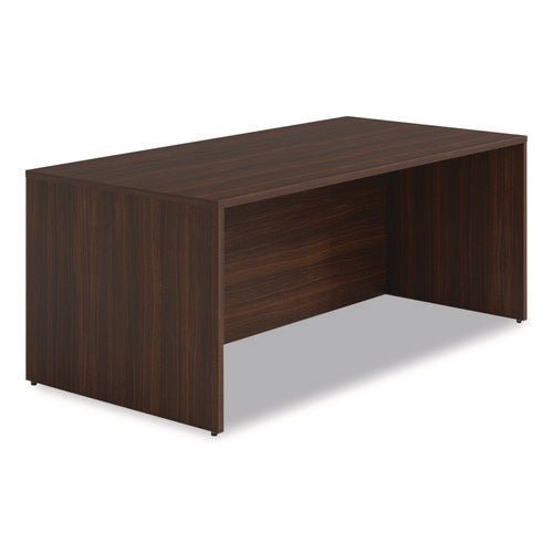 Image of Alera® Alera Seville Series Desk Shell, 72" x 36" x 29", Mahogany