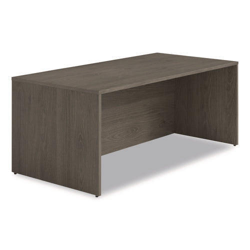 Image of Alera® Alera Seville Series Desk Shell, 72" x 36" x 29", Walnut