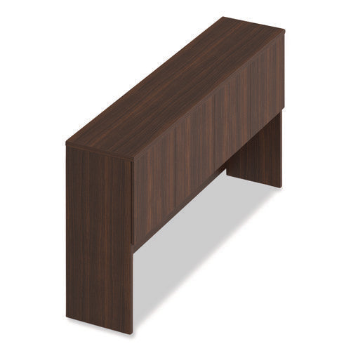 Image of Alera® Alera Seville Hutch with Doors, 4 Compartments, 72w x 16d x 36h, Mahogany