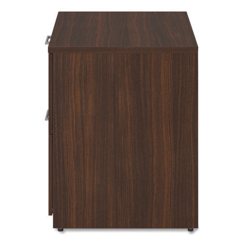 Image of Alera® Alera Seville Series Lateral File Cabinet, 2 Legal-Size File Drawers, Mahogany, 36" x 24" x 29"