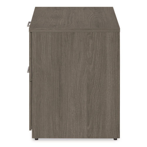 Image of Alera® Alera Seville Series Lateral File Cabinet, 2 Legal-Size File Drawers, Walnut, 36" x 24" x 29"