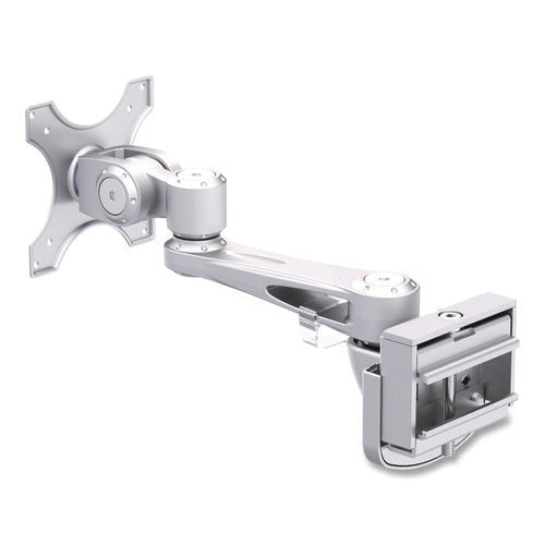 Image of Tripp Lite by Eaton Single-Extension Monitor Mount for Slat Wall System for 32" TVs, 4.9w x 4.7d x 14.2h, Silver, Supports 22 lb