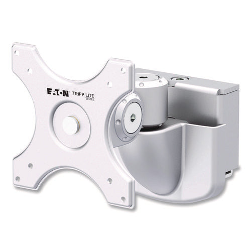 Image of Tripp Lite by Eaton Monitor Mount for Slat Wall System for 32" TVs, 4.9w x 5.1d x 7.5h, Silver, Supports 22 lb