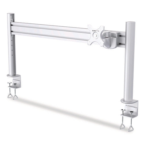 Image of Tripp Lite by Eaton Monitor Mount for Slat Wall System for 32" TVs, 4.9w x 5.1d x 7.5h, Silver, Supports 22 lb