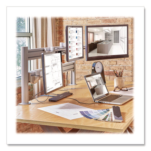 Image of Tripp Lite by Eaton Slat Rail for Slat Wall System for 32" TVs, 3.39w x 1.8d x 41h, Silver, Supports 33 lb
