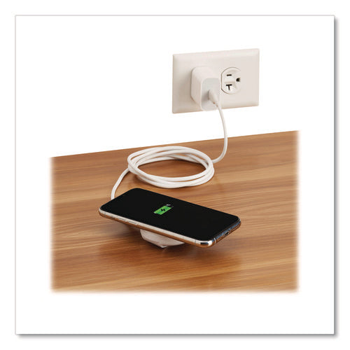 Image of Tripp Lite by Eaton 15W Wireless Charging Pad, USB C, White