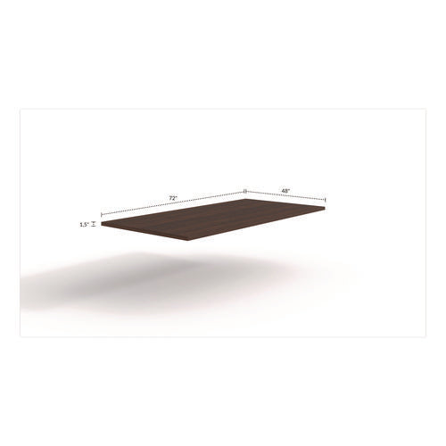Image of Alera® Alera Seville 96" Wide Conference Table Top, Rectangular, 96w x 48d x 1.5h, Mahogany