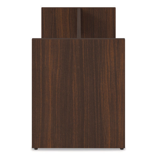 Image of Alera® Alera Seville 96" Wide Conference Table Base, 50w x 22d x 28h, Mahogany