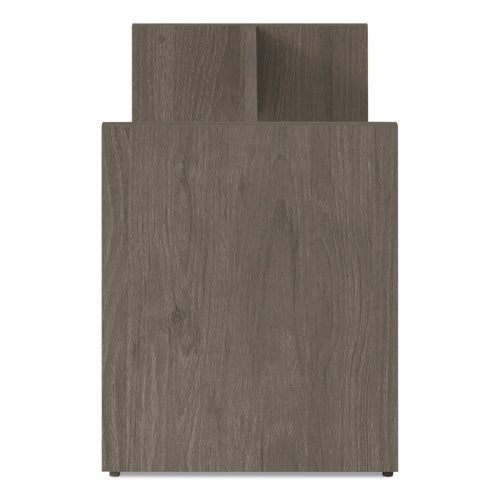 Image of Alera® Alera Seville 96" Wide Conference Table Base, 50w x 22d x 28h, Walnut