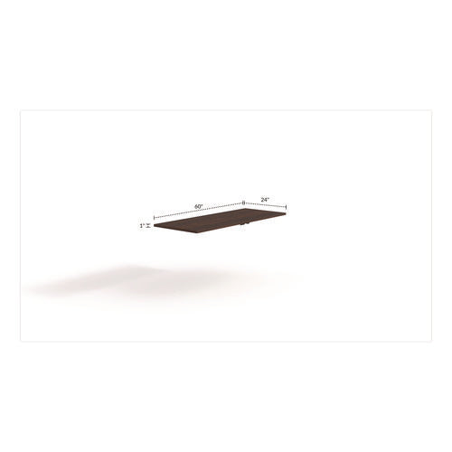 Image of Alera® Alera Seville Training Table Top, Rectangular, 60w x 29d, Mahogany