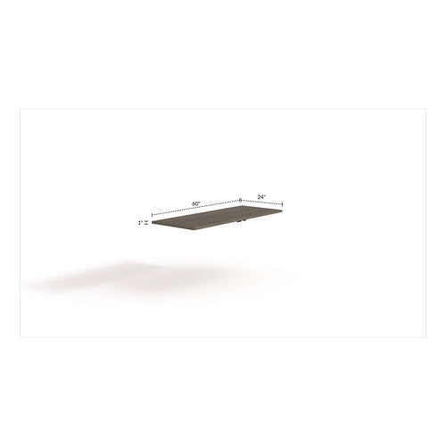 Image of Alera® Alera Seville Training Table Top, Rectangular, 60w x 29d Walnut