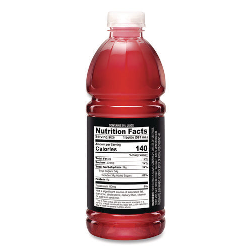 Image of Niagara® Bottling Gameplan Sports Drink, Fruit Punch, 20 oz Bottle, 24/Carton