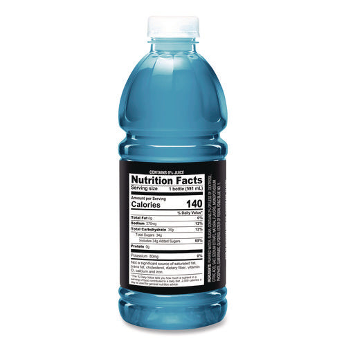 Image of Niagara® Bottling Gameplan Sports Drink, Mixed Berry, 20 oz Bottle, 24/Carton