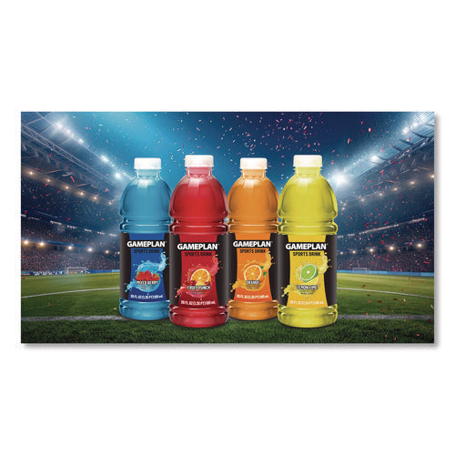 Image of Niagara® Bottling Gameplan Sports Drink, Mixed Berry, 20 oz Bottle, 24/Carton