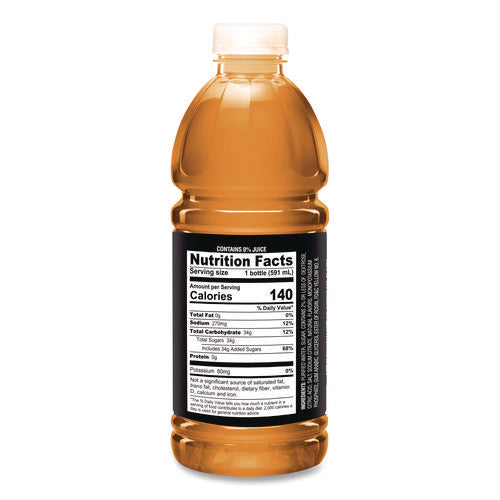 Image of Niagara® Bottling Gameplan Sports Drink, Orange, 20 oz Bottle, 24/Carton