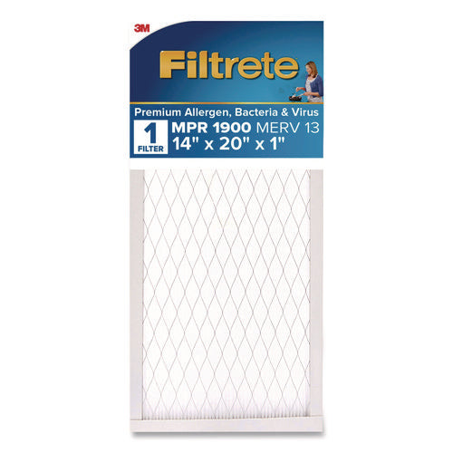 Image of Filtrete High Performance Air Filter, 14 x 20, 4/Carton