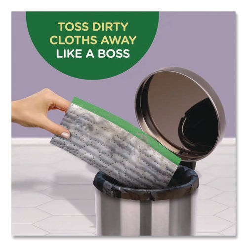 Image of Swiffer® Wet Refill Cloths, 8 x 10, Fresh Scent, White, 24/Pack, 6 Packs/Carton