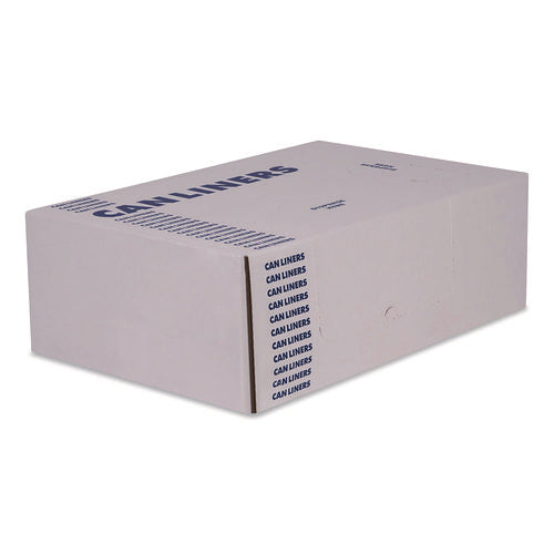 Image of Boardwalk® High-Density Waste Can Liners, 10 gal, 8 mic, 24 x 24, Natural, 1,000/Carton