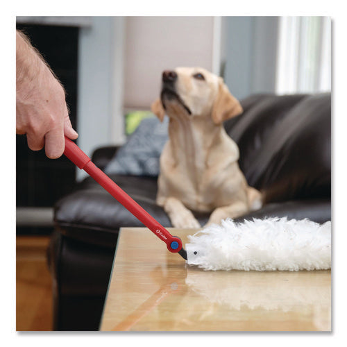 Image of O-Cedar® Flex and Catch Duster Heavy-Duty Refills, Polyester, White, 5/Pack