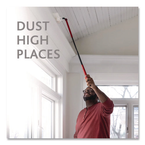 Image of O-Cedar® Flex and Catch Duster Heavy-Duty Refills, Polyester, White, 10/Pack