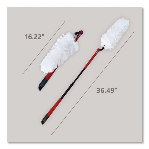 Image of O-Cedar® Flex and Catch Heavy-Duty Dusting Kit, 1 Duster Wand and 3 Refills, 6/Carton