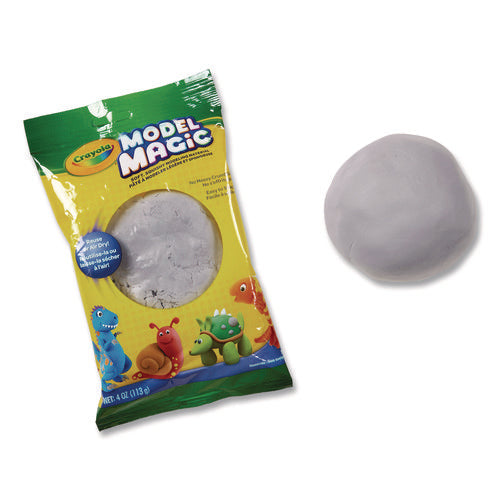 Image of Crayola® Model Magic Modeling Compound, Gray, 4 oz Pack