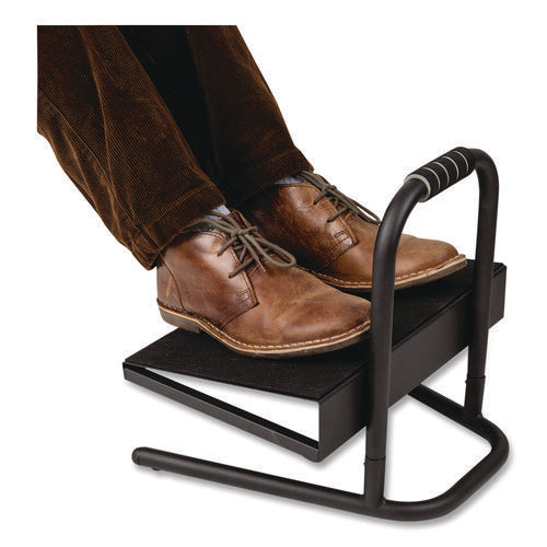 Image of Mind Reader Adjustable Height Tilt Foot Rest, 14.25 x 15 d x 14.5 h, Black