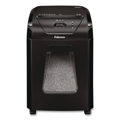 Image of Fellowes® Powershred 60MC Micro-Cut Shredder, 10 Sheet Capacity