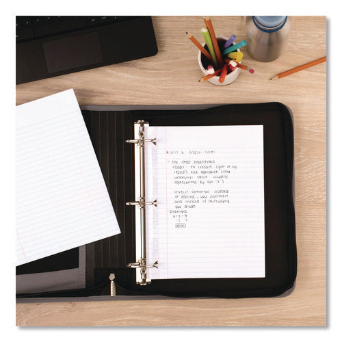 Image of Five Star® Reinforced Filler Paper, 3-Hole, 8 x 10.5, Wide/Legal Rule, 80/Pack