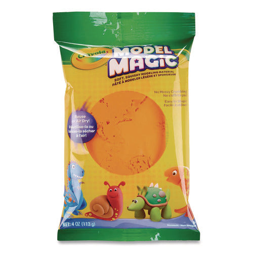 Image of Crayola® Model Magic Modeling Compound, Orange, 4 oz Pack
