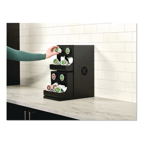 Image of Keurig® K-Cup Organizer, 4-Compartment, Black