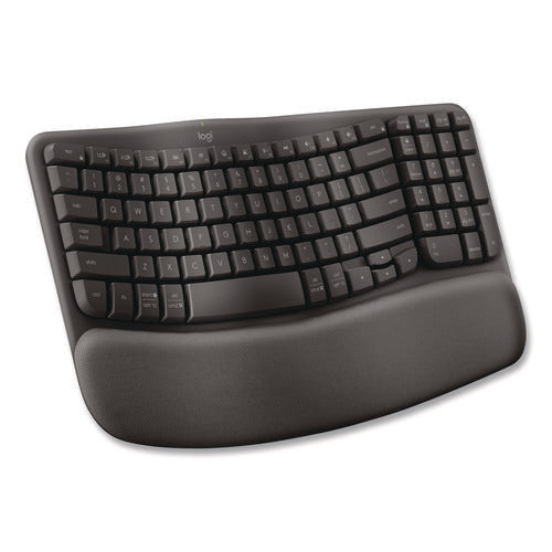Image of Logitech® ERGO Wave Keyboard for Business, Graphite