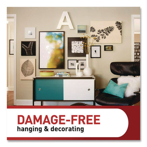 Image of Command Picture Hanging Strips, X-Large, Removable, Holds up to 20 lbs per 4 Pairs, 8 Pairs/Pack