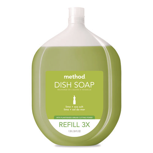 Image of Method® Dish Soap Refill, Lime and Sea Salt Scent, 54 oz Bottle