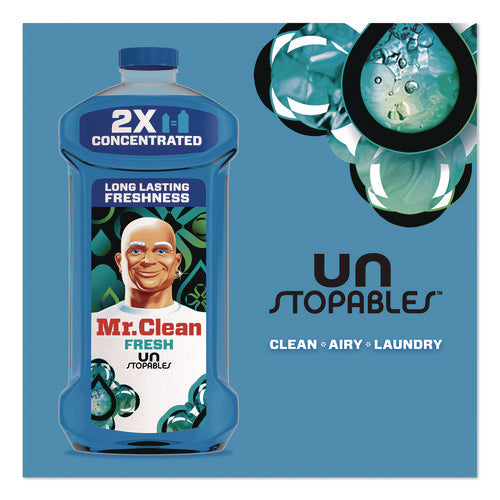 Image of Mr. Clean® Mr. Clean Multipurpose Cleaning Solution, Unstopables Fresh Scent, 64 oz Bottle