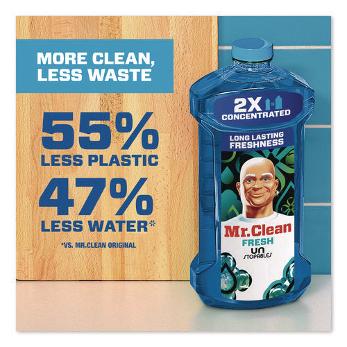 Image of Mr. Clean® Mr. Clean Multipurpose Cleaning Solution, Unstopables Fresh Scent, 64 oz Bottle