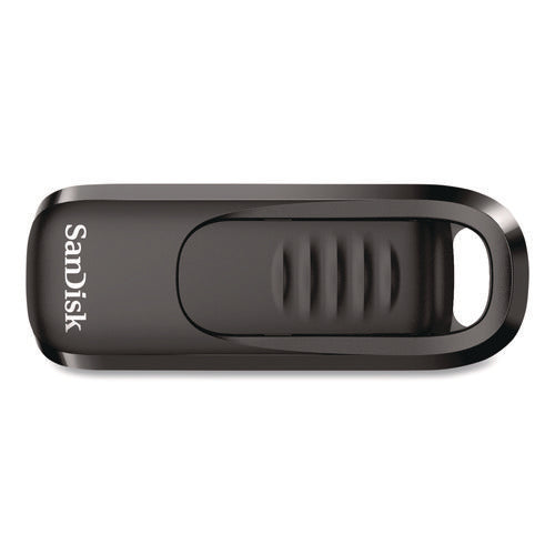 Image of SanDisk® Ultra Slider USB 3.2 Type C Flash Drive, 64 GB, Black
