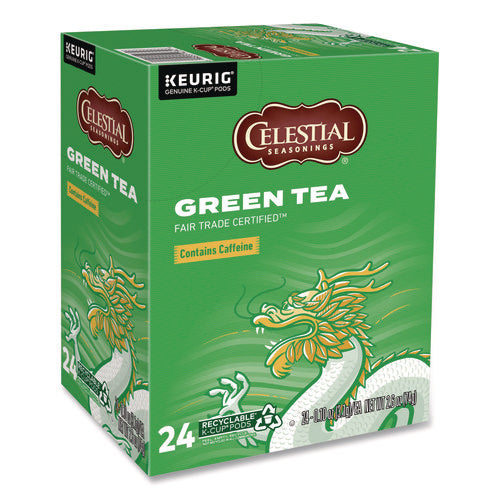 Image of Celestial Seasonings® Green Tea K-Cups, 96/carton