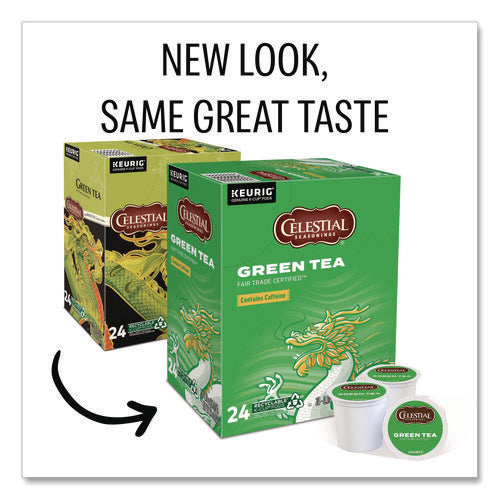 Image of Celestial Seasonings® Green Tea K-Cups, 96/carton