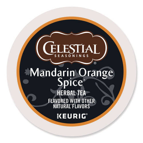 Image of Celestial Seasonings® Mandarin Orange Spice Herb Tea K-Cups 24/box