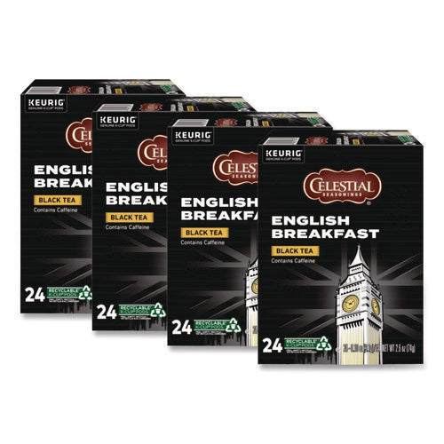Image of Celestial Seasonings® English Breakfast Black Tea K-Cups, 96/carton
