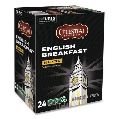 Image of Celestial Seasonings® English Breakfast Black Tea K-Cups, 96/carton