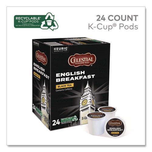 Image of Celestial Seasonings® English Breakfast Black Tea K-Cups, 96/carton