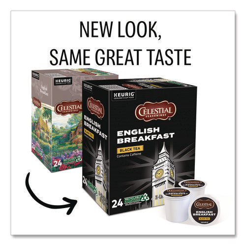 Image of Celestial Seasonings® English Breakfast Black Tea K-Cups, 96/carton