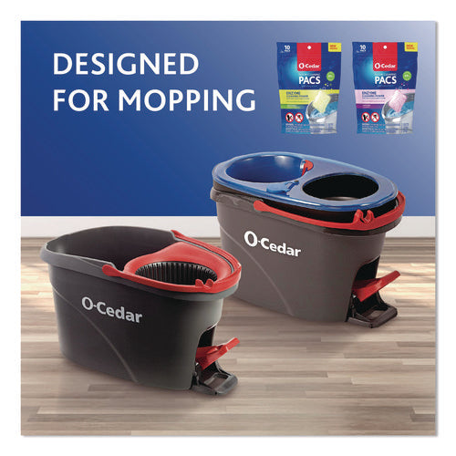 Image of O-Cedar® Cleaning PACS, Crisp Citrus Scent, 10/Pack, 8 Packs/Carton