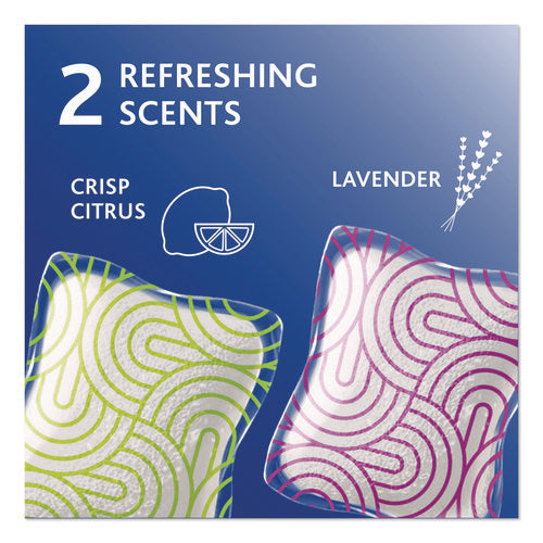 Image of O-Cedar® Cleaning PACS, Crisp Citrus Scent, 10/Pack, 8 Packs/Carton