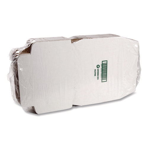 Image of AmerCareRoyal® Catering Boxes, 10.88 x 13 x 3, White, Paper, 50/Carton