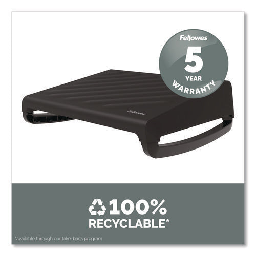 Image of Fellowes® Breyta Foot Rest, 19.3 x 14.2 x 3.9, Black